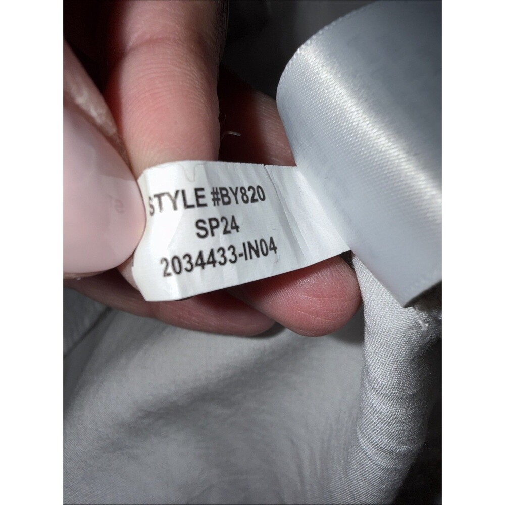 J.Crew White Linen Sleeveless Shift Dress Lightweight Back Button Minimalist S - Picture 9 of 14